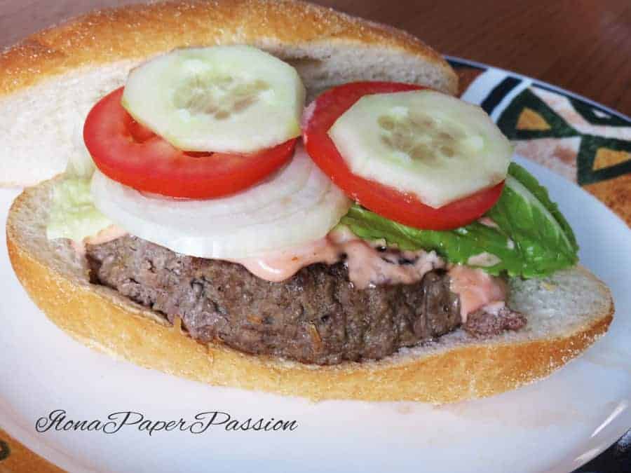 Hamburger Recipe with Veggies and Sauce by ilonaspassion.com