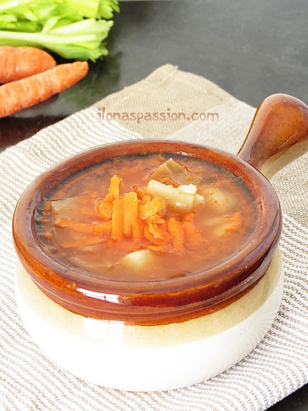 The Very most lifelike Vegetarian Cabbage Soup by ilonaspassion.com  Brown Rice Purple meat Barley Soup Vegetarian cabbage soup1