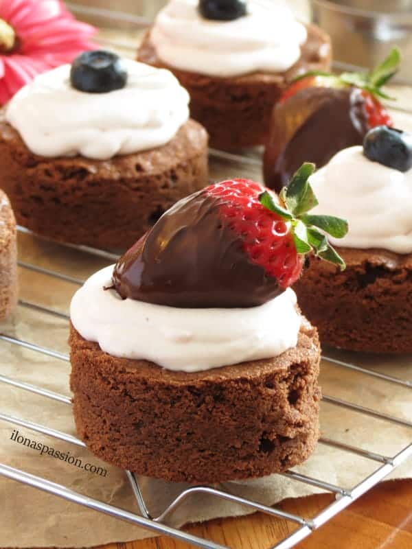 The Best Homemade Brownies with Cream Cheese Frosting by ilonaspassion.com