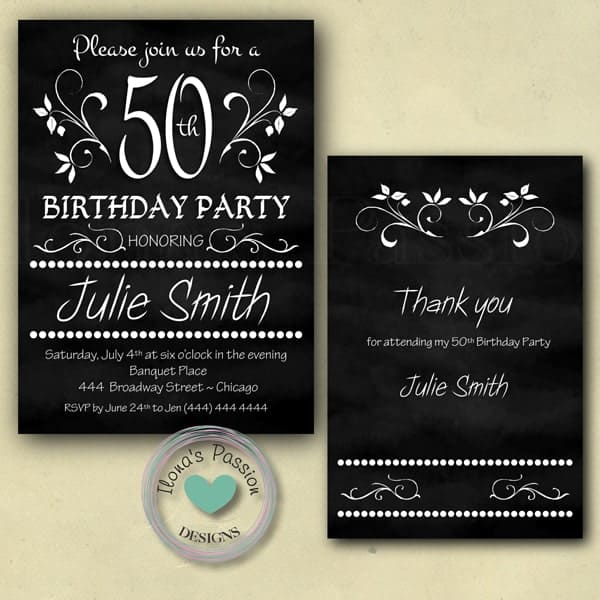 Adult Birthday Party Inspirations.. Recipes, Invitations and more! by ilonaspassion.com
