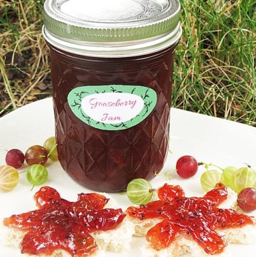 Gooseberry jam by ilonaspassion.com #gooseberry #jam