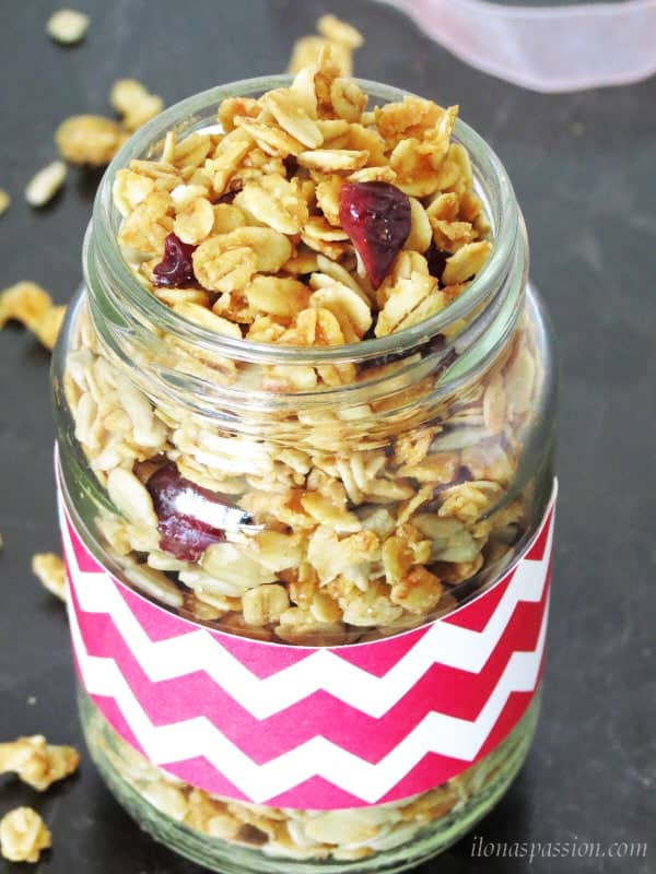 Maple Sunflower Seeds Granola1