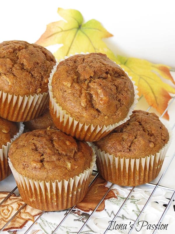 Lots of pumpkin muffins.