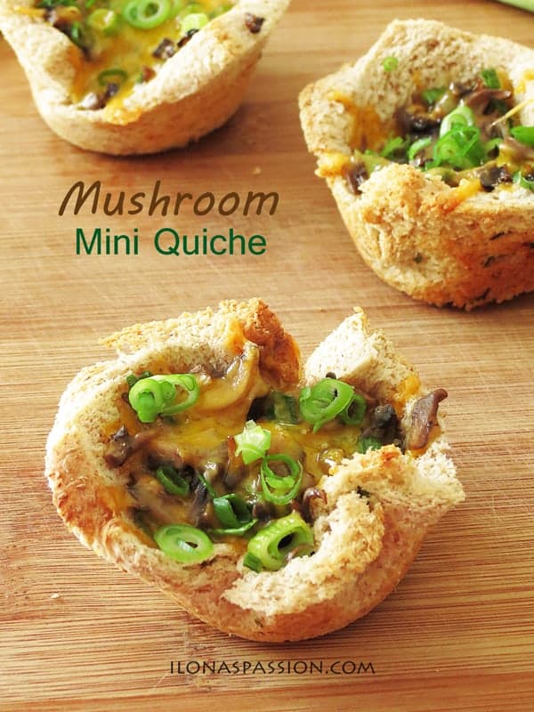 Mushroom-Mini-Quiche