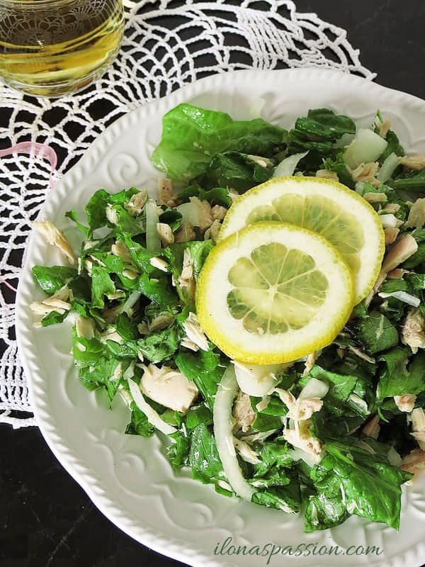 Healthy Tuna Salad by ilonaspassion.com