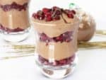 Pomegranate Chocolate Pudding by ilonaspassion.com