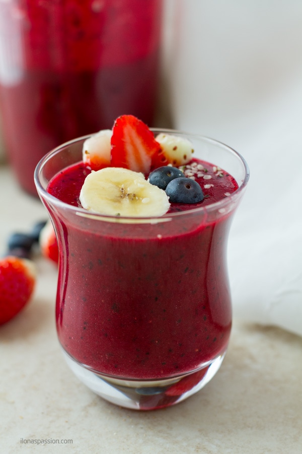 Ninja Blender Antioxidant Refresher Smoothie - Make Drinks