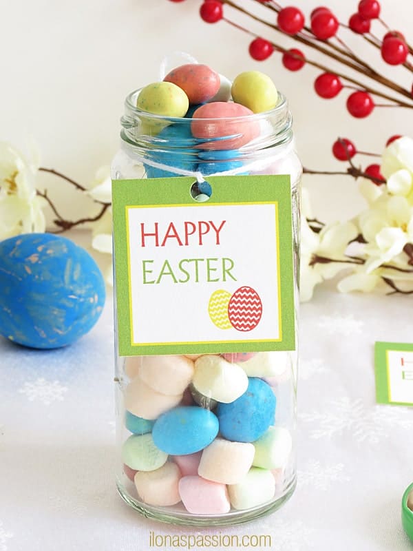Free Printable Easter Tags + Gift Idea