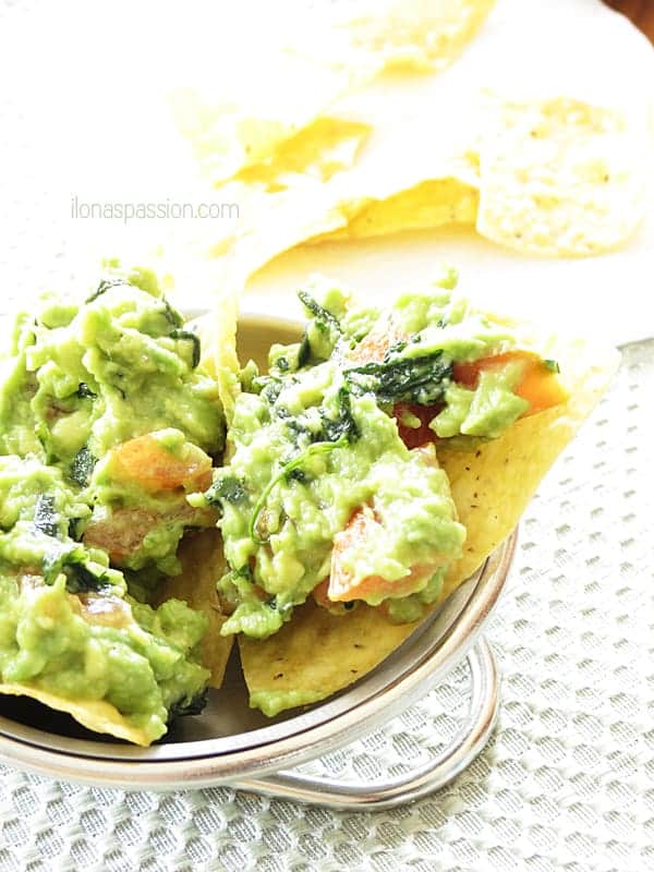 Mild Avocado Dip made with only 3 ingredients by ilonaspassion.com