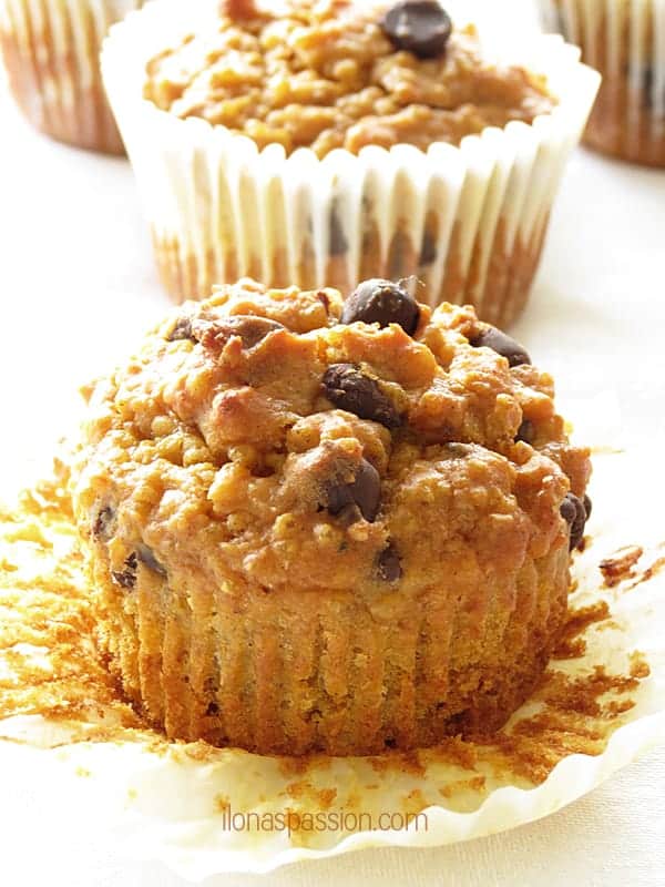 Sweet Potato Quinoa Muffins by ilonaspassion.com