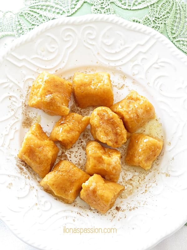 Sweet Potato Gnocchi by ilonaspassion.com