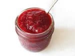 Strawberry jam with orange, lemon and apple flavor by ilonaspassion.com #jam #strawberry #nopectin #orange