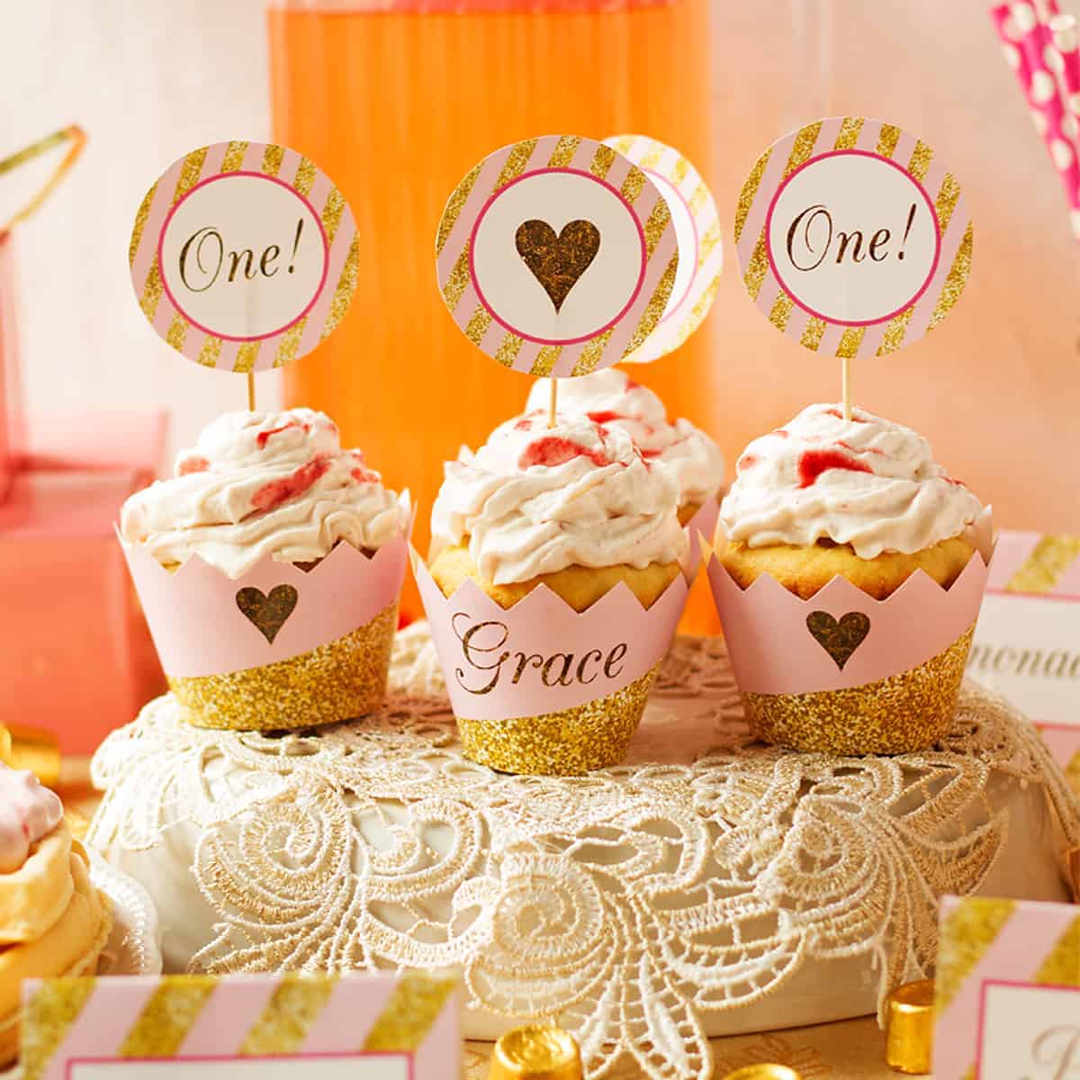  Pink  and Gold Party  Decorations  Ideas  Ilona s Passion