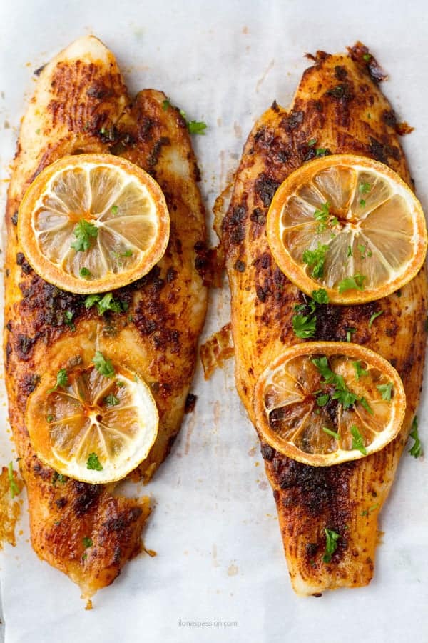 Oven baked fish basa is one of the easiest dinner ideas by ilonaspassion.com I @ilonaspassion