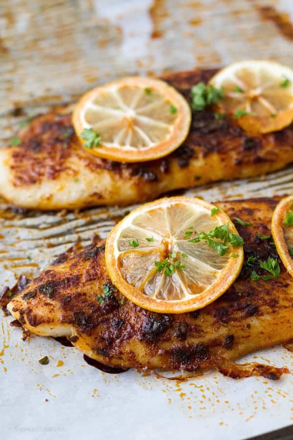 Oven Baked Fish Basa Fillets - Ilona's Passion