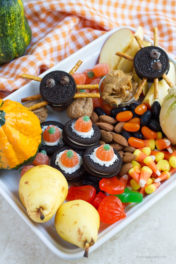 Party snacks for Halloween.