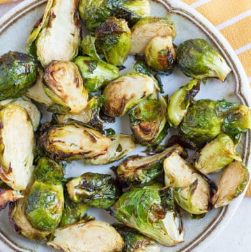 Balsamic brussel sprouts.