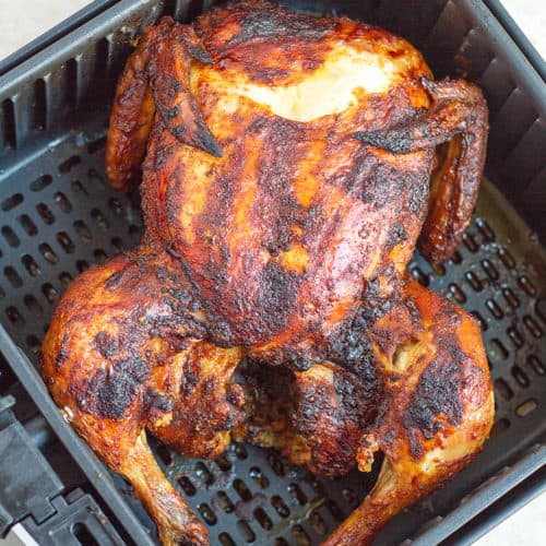 Whole Chicken in the Air Fryer – Brathendl in Luftfritteuse