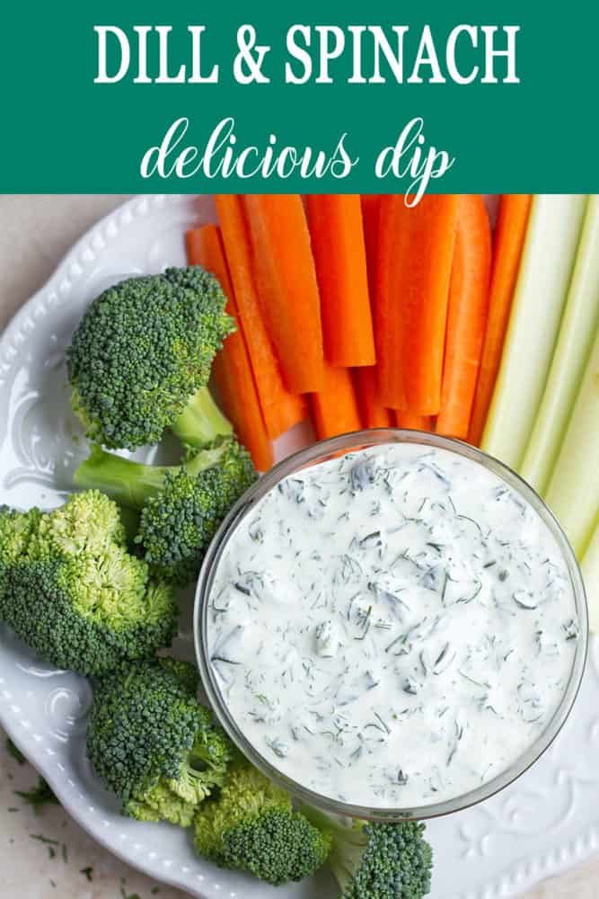 Herb sauce with broccoli, carrots, celery.