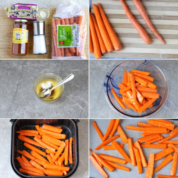 How to make honey glazed carrots.