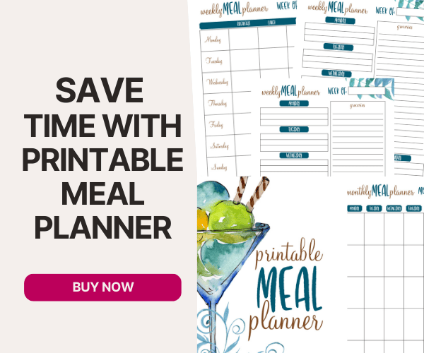 Meal Planner for the month, week.