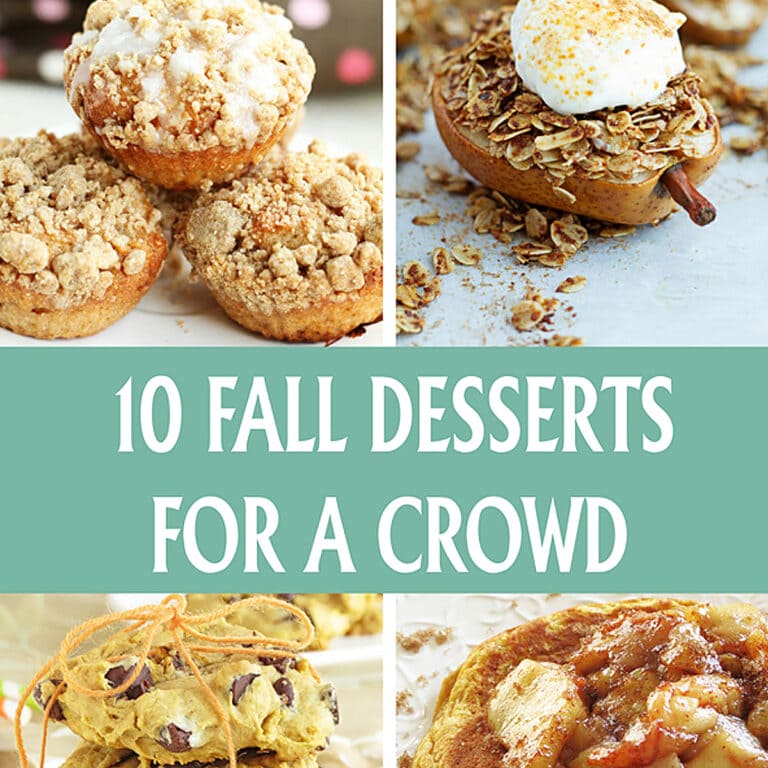 10 Fall Desserts for A Crowd with Recipes