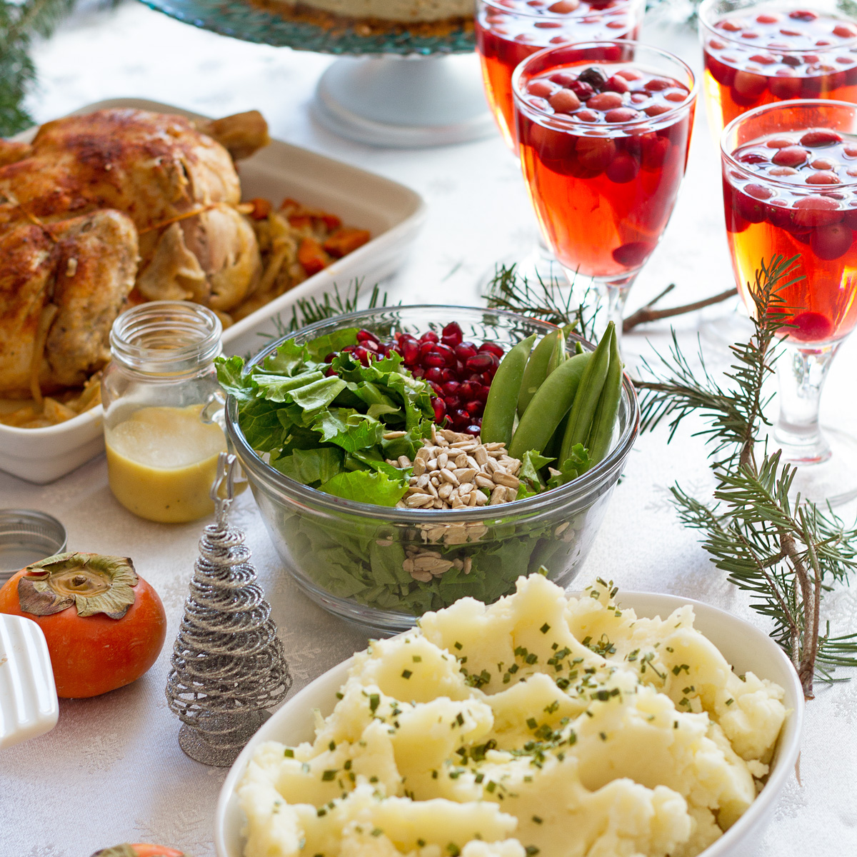 Easy Christmas Dinner Menu Ideas - Ilona's Passion, image size:1200x1200